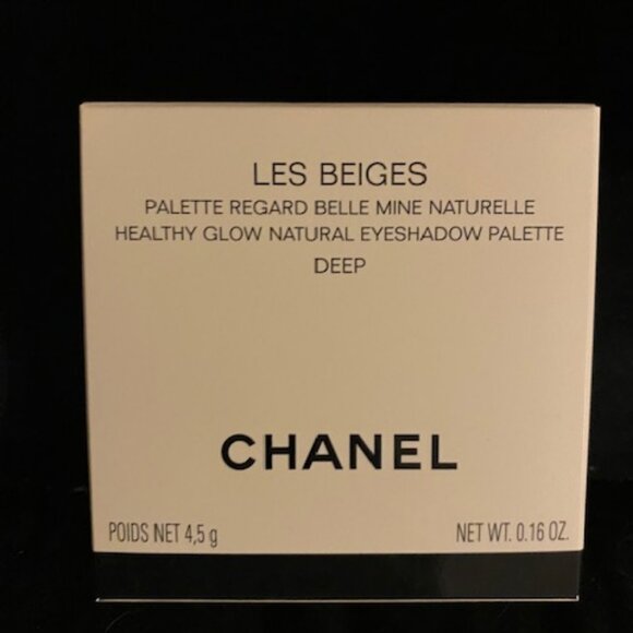 Chanel Les Beiges Healthy Glow Natural Eyeshadow Palette 4.5g Deep - Picture 1 of 1